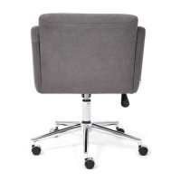 Кресло офисное «Milan» (хром флок, серый) - Изображение 2